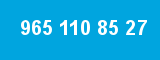 965 110 85 27 965 110 85 27